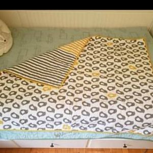 Land of Nod bedding set